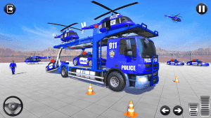 警察直升机模拟器