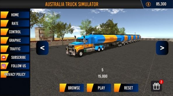 澳大利亚卡车运输小游戏