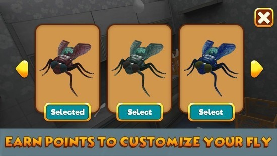 3D仿真苍蝇模拟器游戏