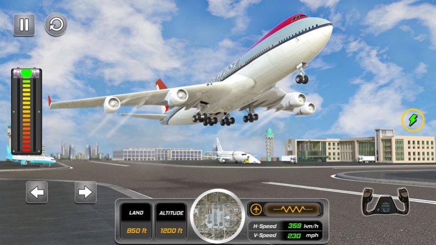 飞行员城市飞行模拟(1)